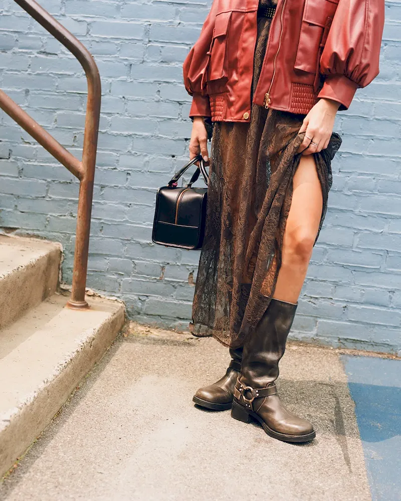 Gisela Skirt Dark Espresso - Image 6