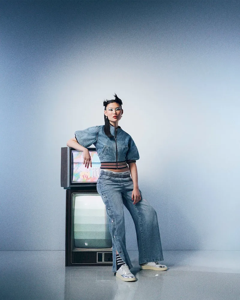 Zamora Jacket Denim Multi - Image 7