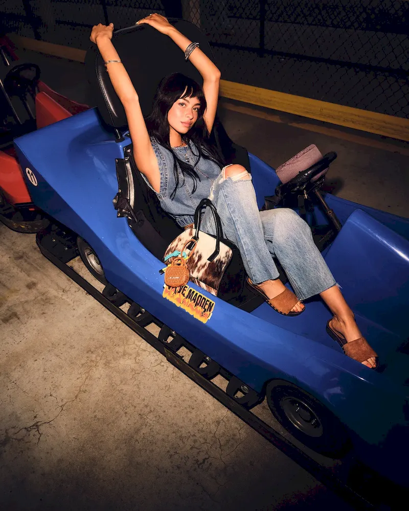 Leila Denim Top Dark Blue - Image 5