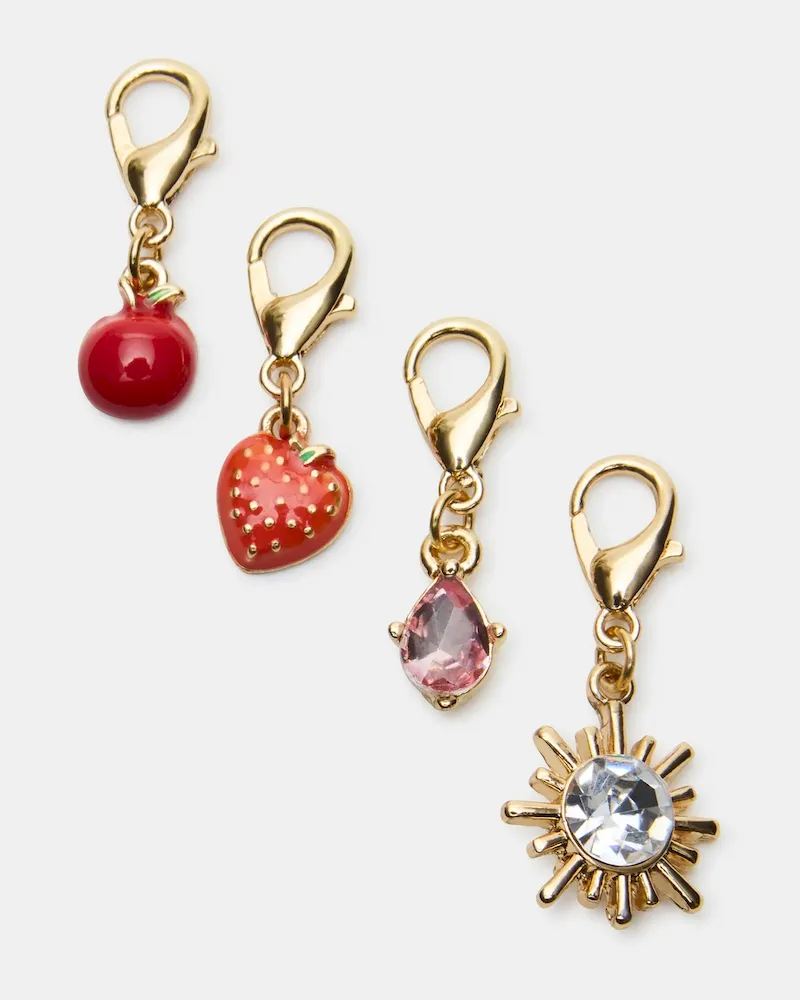 Cherry Charm Anklet Set - Image 2