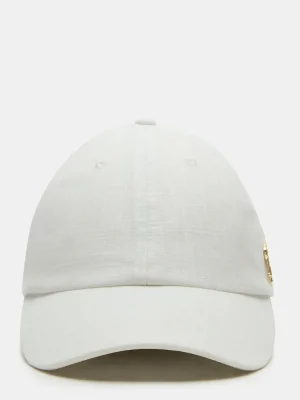 Linen Baseball Cap Cream