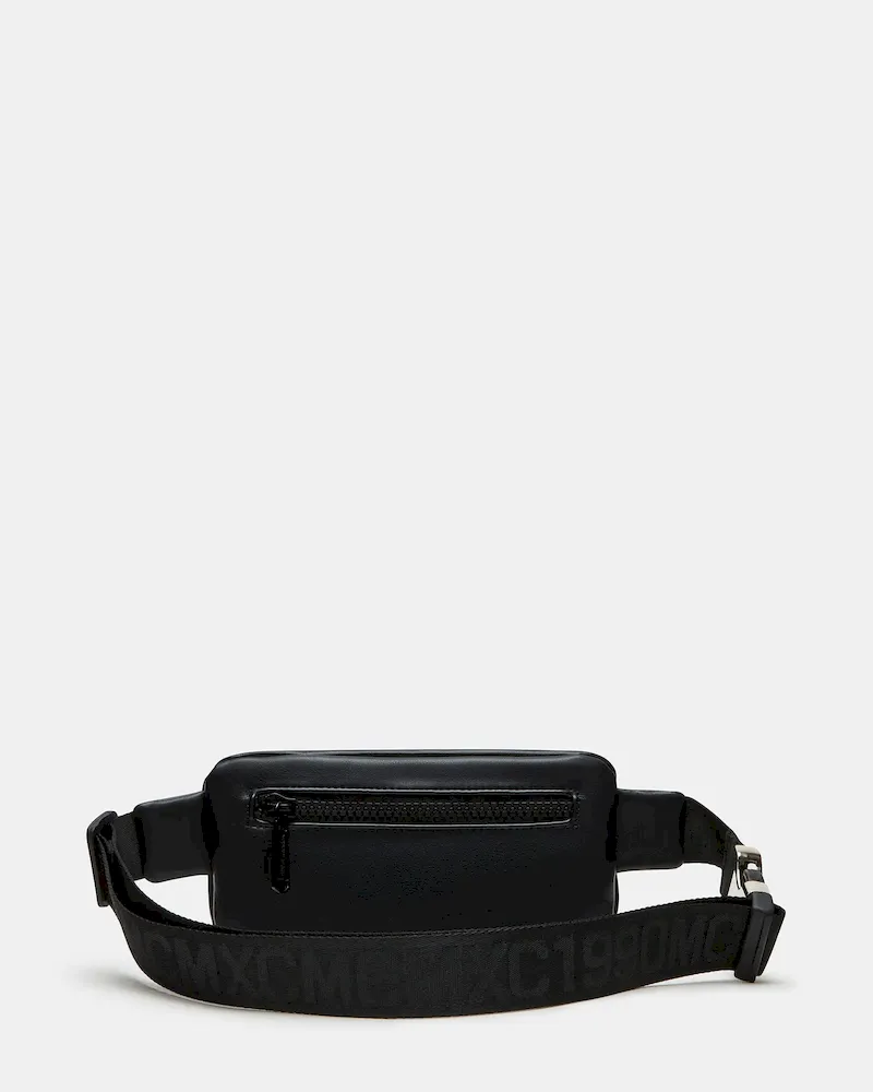 Pleated Baguette Belt Bag Black - Image 6