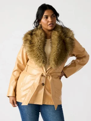 Bowery Coat Tan