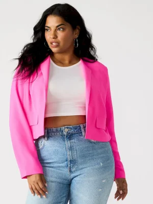 Serenea Blazer Hot Pink
