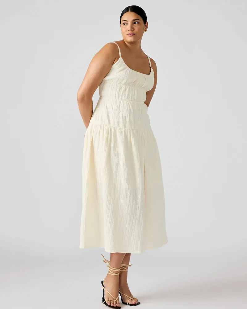 Toby Dress Ivory - Image 3