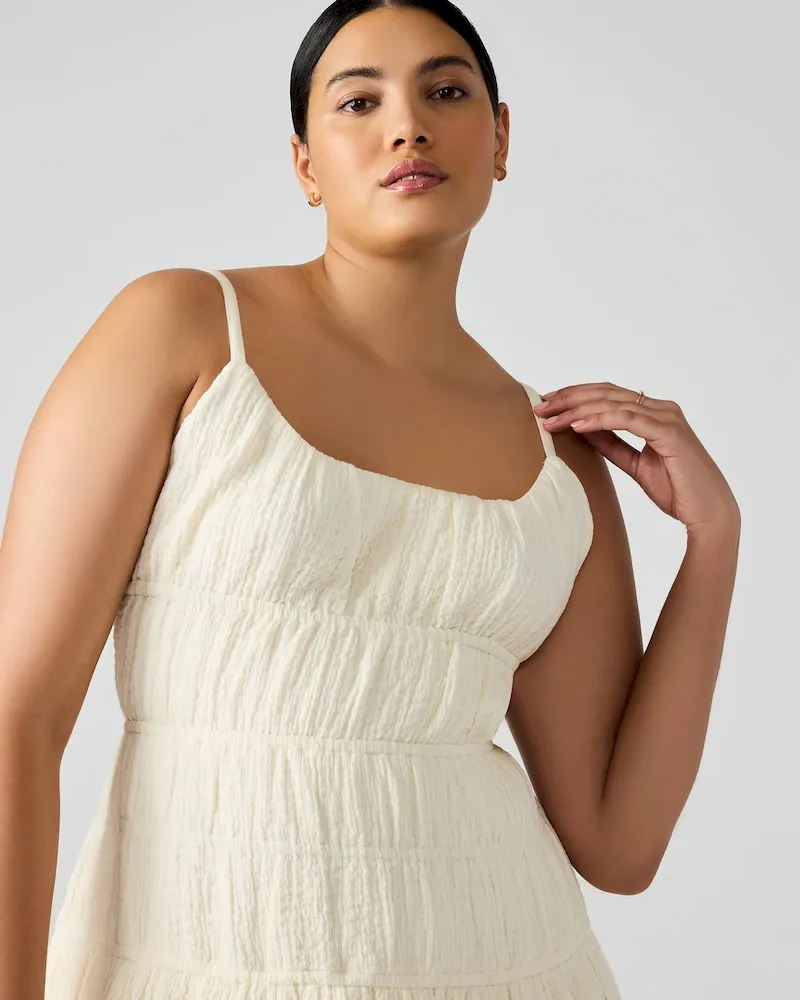 Toby Dress Ivory - Image 6