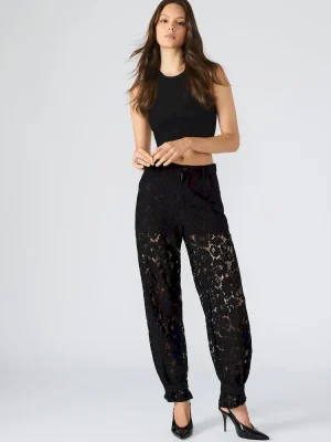 Tre Lace Pant Black
