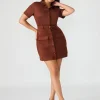Joliana Dress Dark Fig