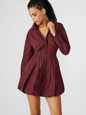 Arielle Dress Wine