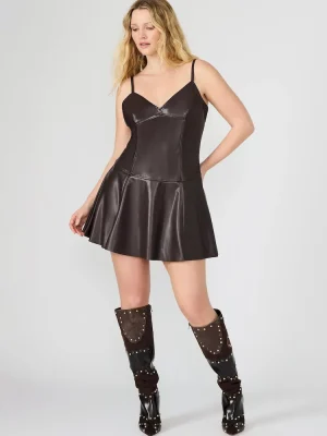 Abbott Dress Fossil Brown