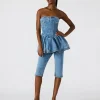 Skinny Rina Denim Capri Pant
