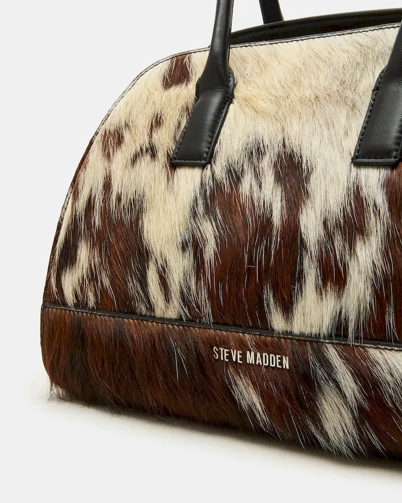Madison Loafer And Hadlee Bag Cow Print Bundle - Image 5