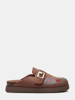 Kids' Moneyy Brown Rhinestones