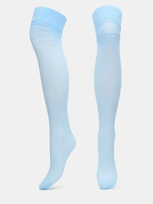 Preppy Tights Light Blue