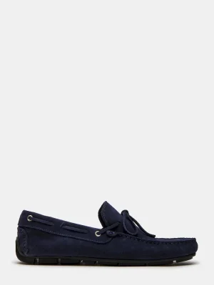 Amalfi Navy Suede