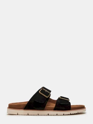 Corban Black Suede