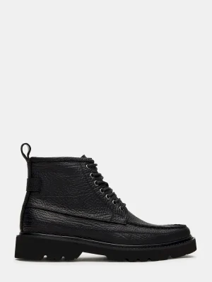 Dael Black Leather