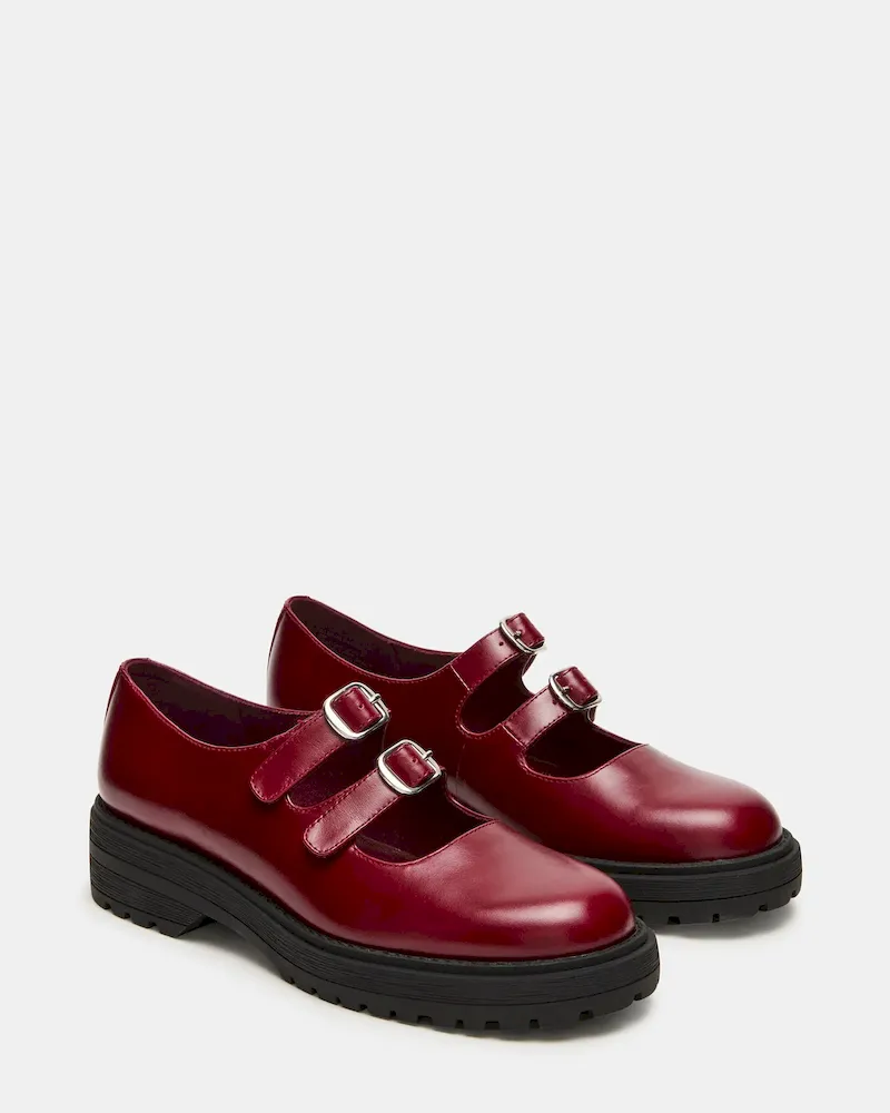 Alba Burgundy Leather - Image 2