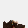 Aziel Charm Brown Suede