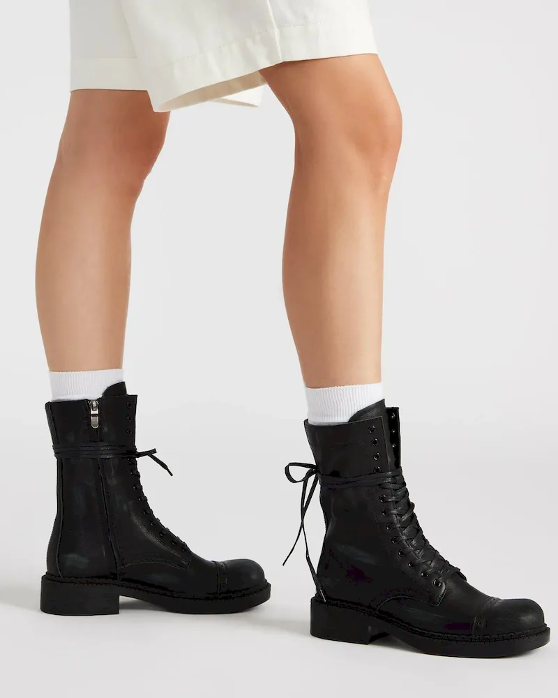 Crimson Black Leather - Image 2