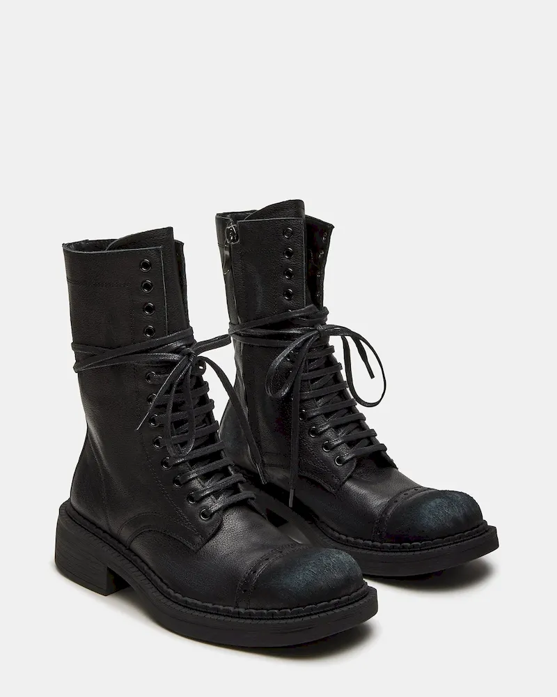 Crimson Black Leather - Image 3