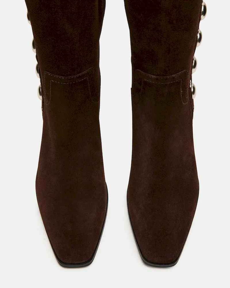 Dingo Brown Suede Studs - Image 3