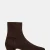CHOCOLATE BROWN SUEDE