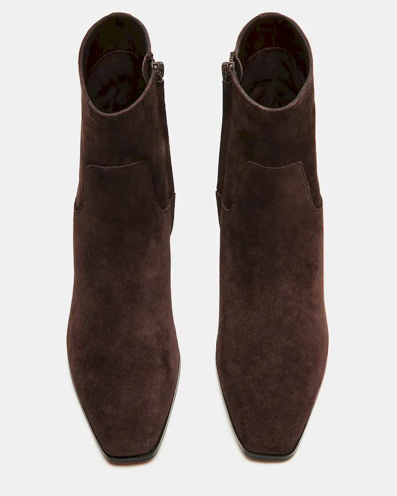 Dusty Chocolate Brown Suede - Image 5