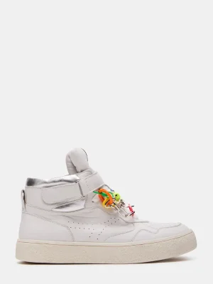 Emilee White Leather - WHITE LEATHER, 7