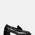 BLACK CRINKLE PATENT