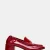 RED CRINKLE PATENT