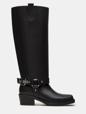 Hawkins Black Leather