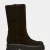 CHOCOLATE BROWN SUEDE