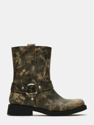 Lani Black Distressed