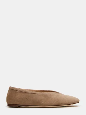 Leni Taupe Suede