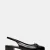 BLACK CRINKLE PATENT