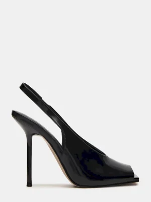 Lucian Black Leather