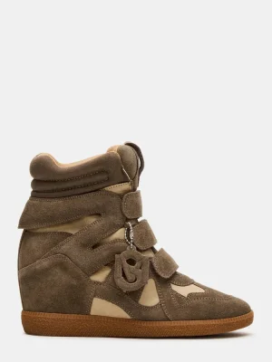 Mavis Taupe Suede