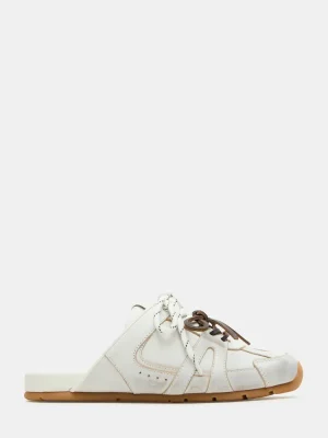 Maysa White Distressed