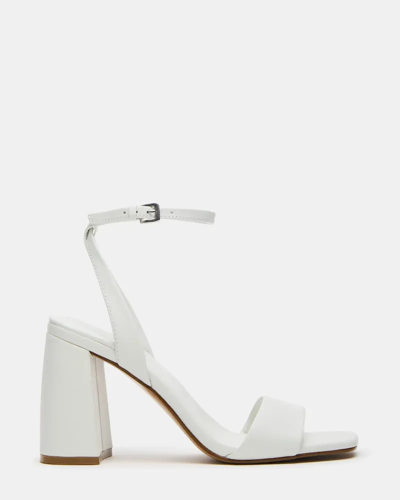 WHITE LEATHER