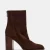 CHOCOLATE BROWN SUEDE