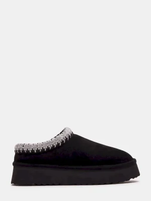 Selena-2 Black Suede