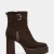 DARK BROWN SUEDE