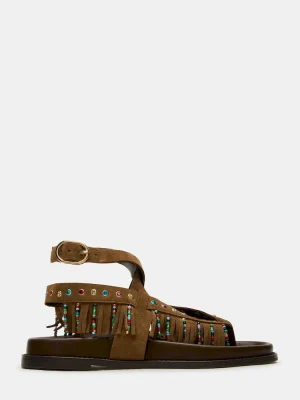 Wendell Chestnut Suede