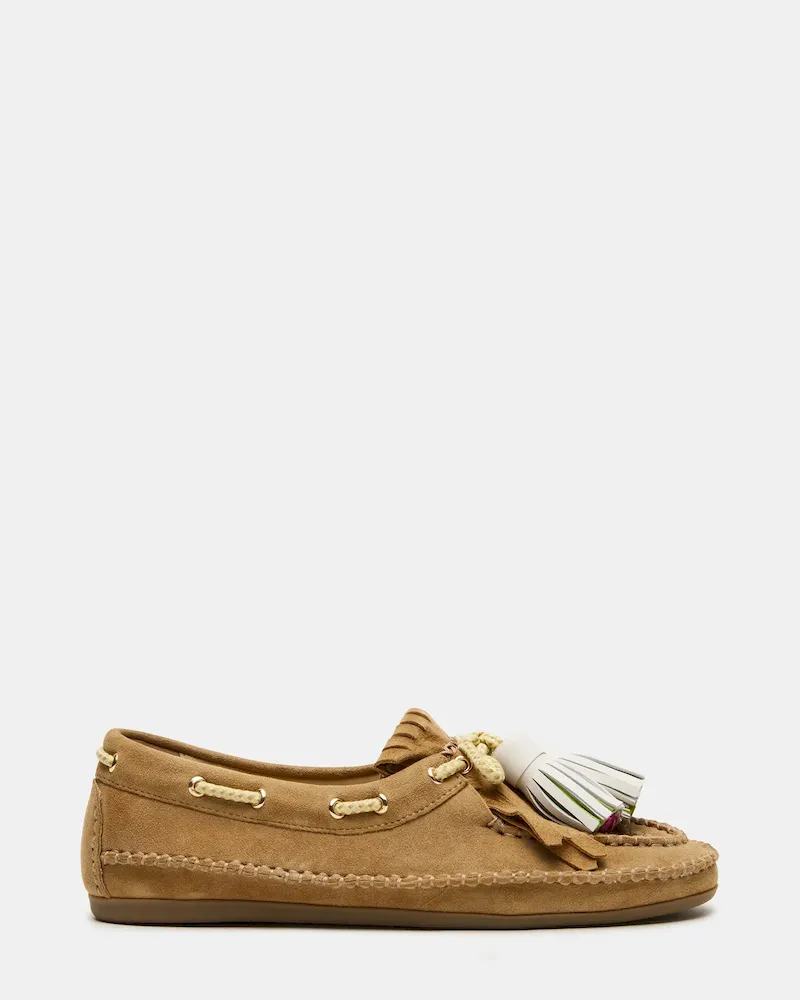 Abner Chestnut Suede
