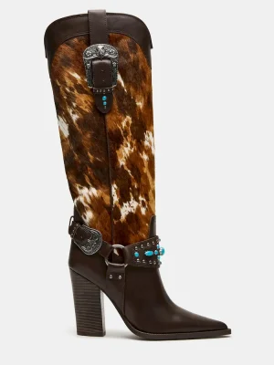 Kolt Brown Cow Print